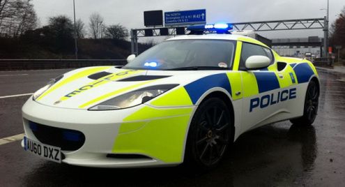 Lotus Evora oddany na testy do policji