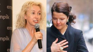 "Medialna nawalanka", "osierocona z roli". Zakpiła z afery
