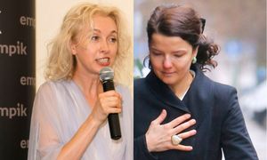 "Medialna nawalanka", "osierocona z roli". Zakpiła z afery