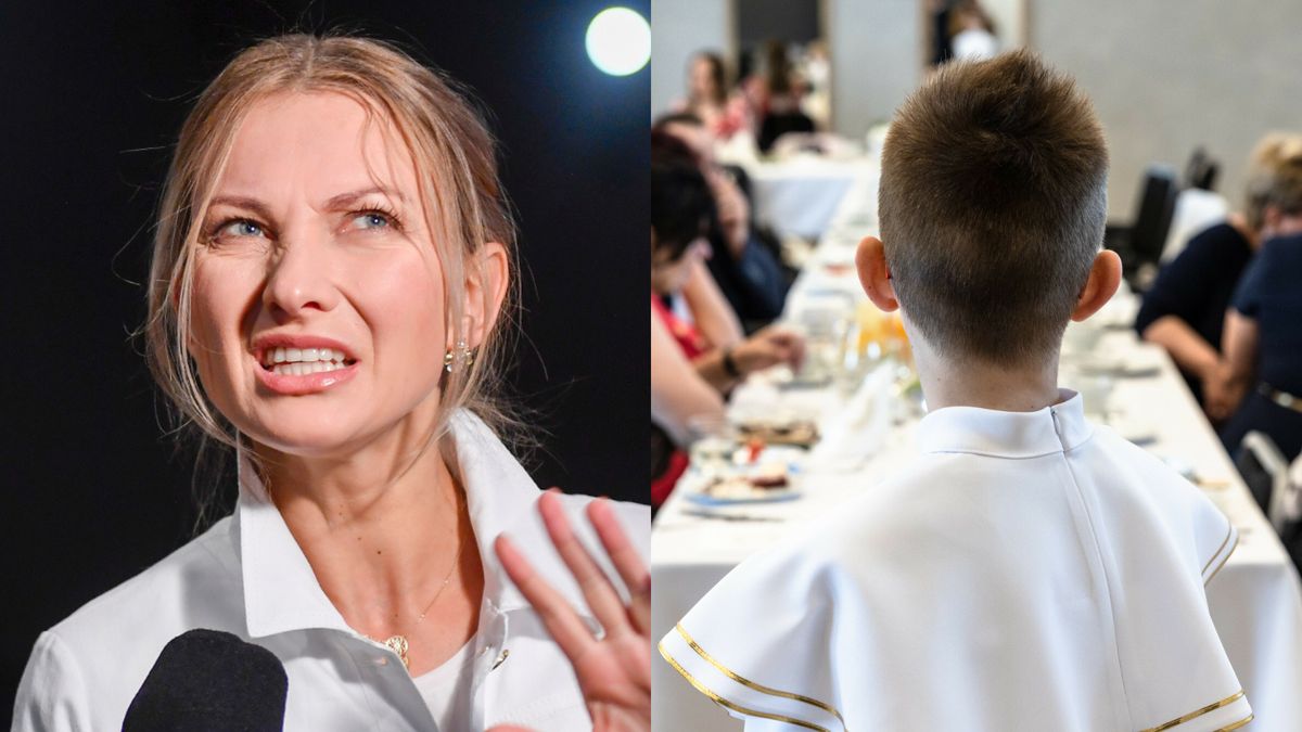 Joanna Moro pomstuje na komunijne zwyczaje. Wspomina o "małych polskich weselach"