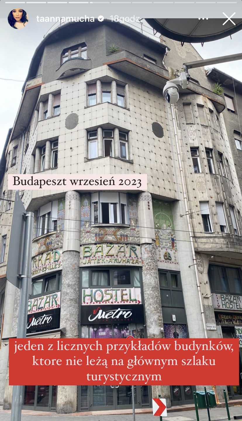 Prywatne zdjęcia Anny Muchy z wizyty w Budapeszcie