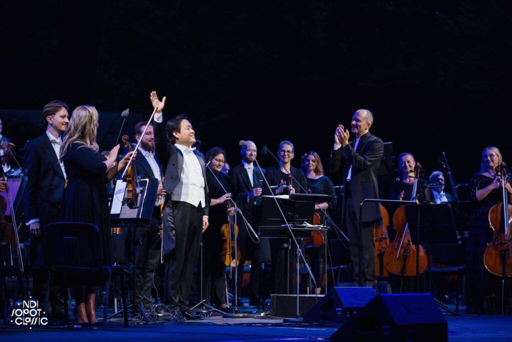 SeokJong Baek podczas 15. NDI Sopot Classic w Operze Leśnej © Krzysztof Mystkowski