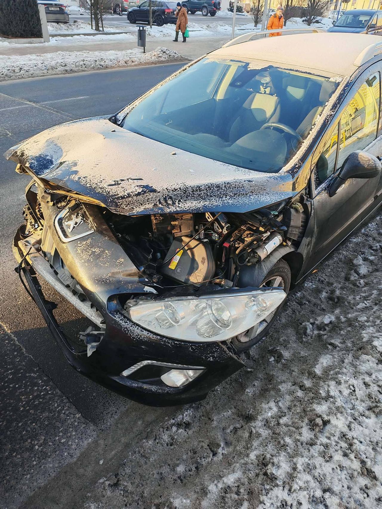 Zderzenie ul. Bielska/al. Jachowicza