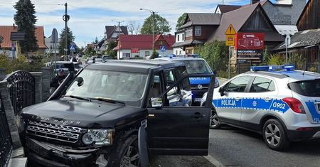 Nowy Targ: Policja zatrzymała 59-latkę, która uszkodziła dwie stacje paliw i samochody