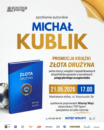 Historia płockiego szczypiorniaka wraca do życia. Spotkanie autorskie w Książnicy Płockiej