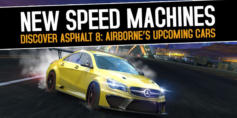 Asphalt 8: Airborne - nowe samochody