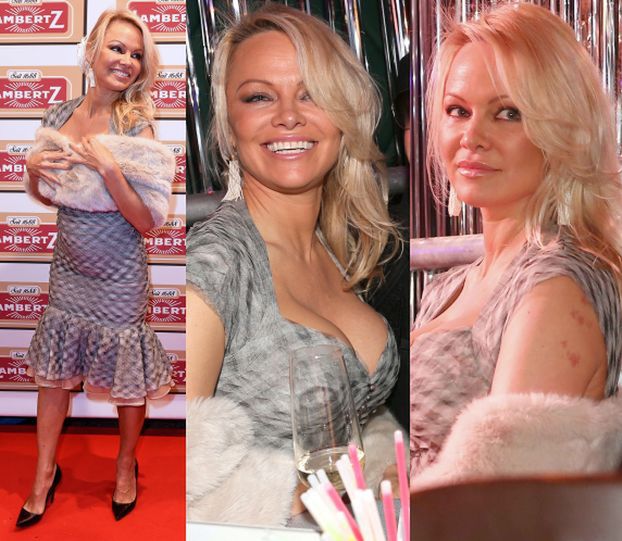 "Naturalna" Pamela Anderson na imprezie w Kolonii. Poznajecie? (ZDJĘCIA)