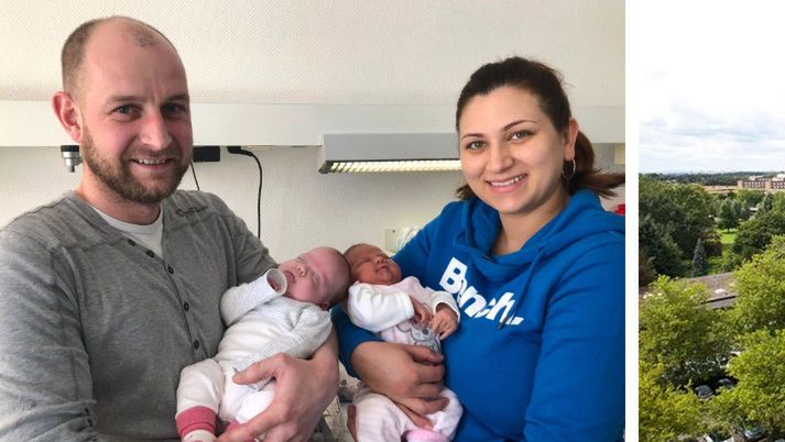 Między urodzonymi w Kolonii siostrami-bliźniaczkami są trzy miesiące różnicy