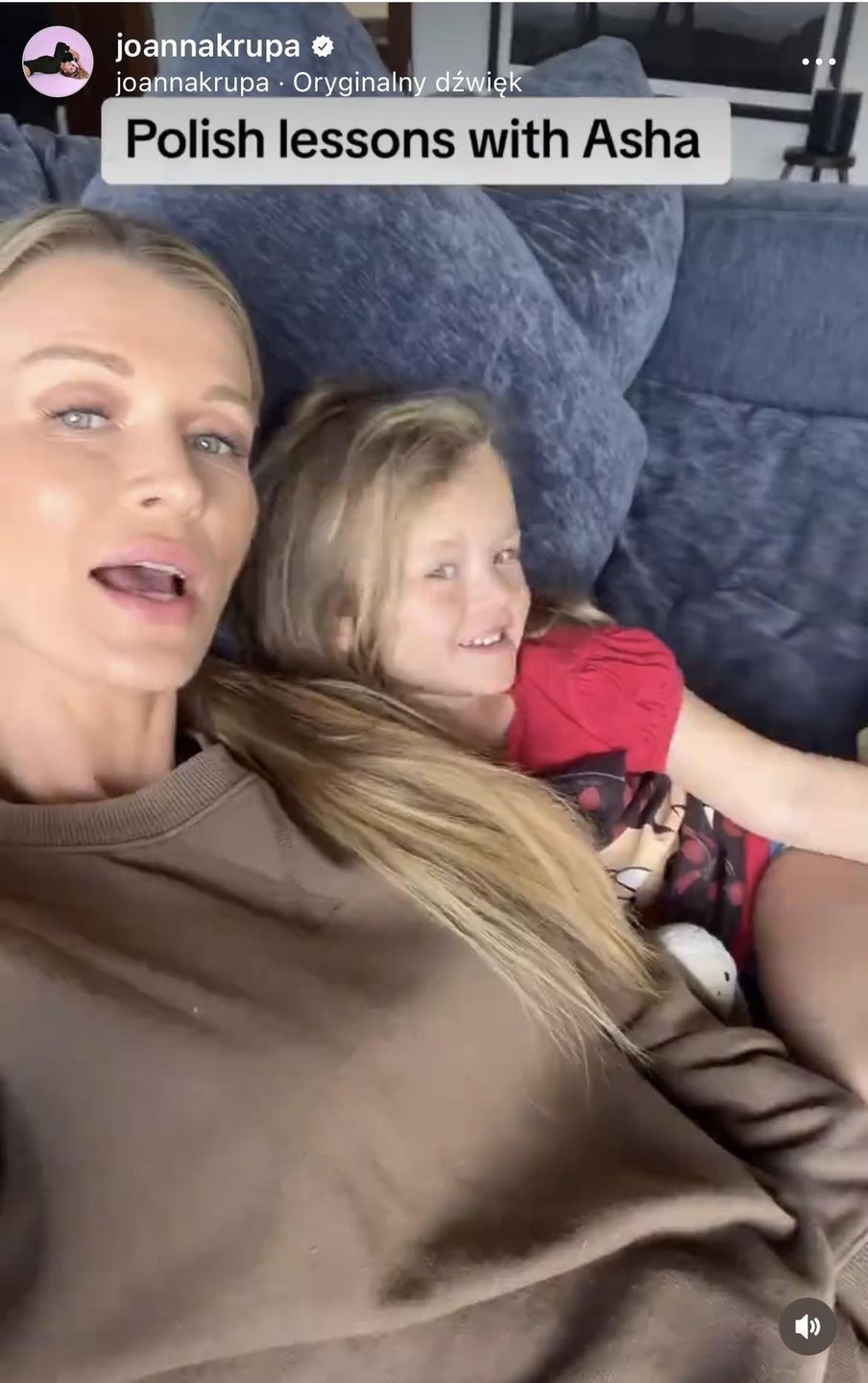 Joanna Krupa naucza 4-letnią córkę polskiego