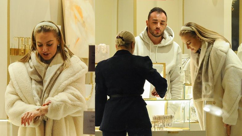 Karolina Pisarek z narzeczonym u jubilera 