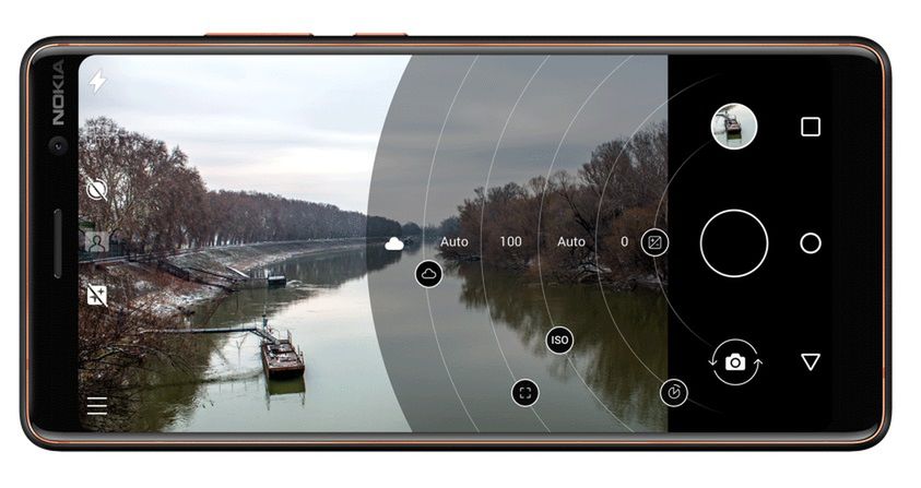 Nokia 7 Plus - tryb profesjonalny Nokia Camera