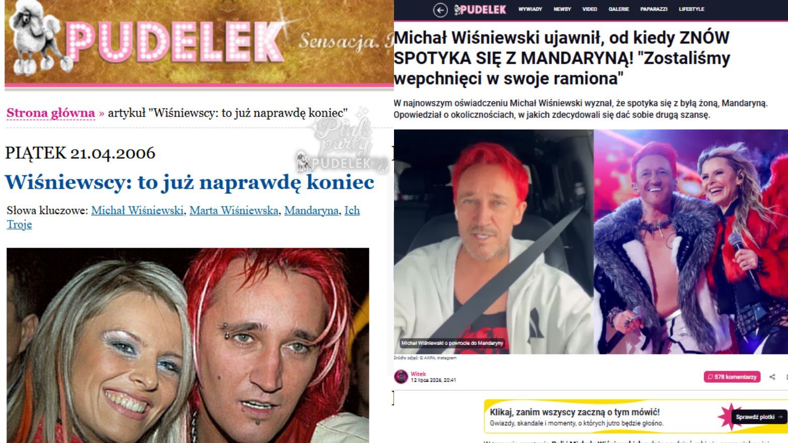 2006 vs. 2026. Co zmieniło się w życiu gwiazd?