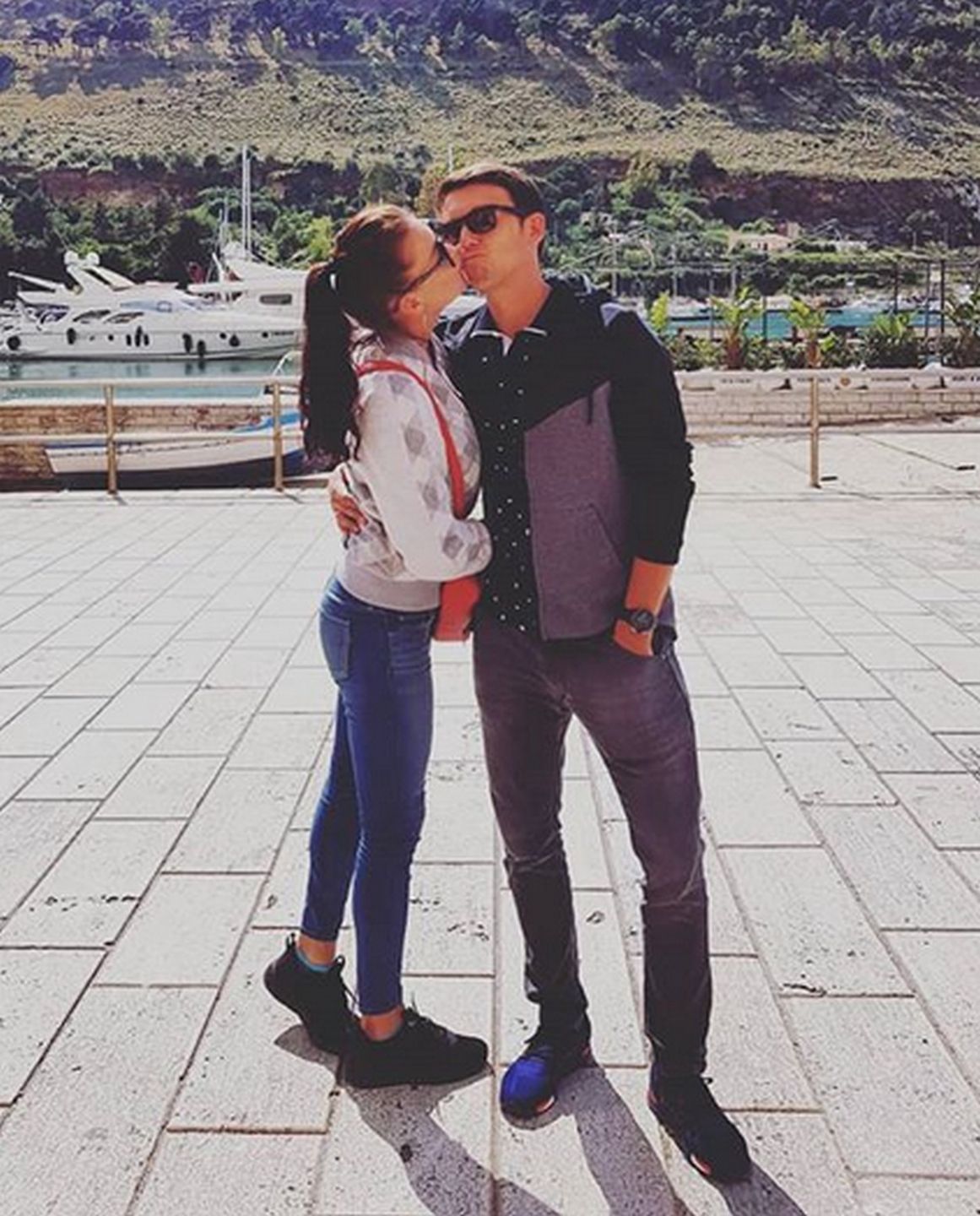 Agnieszka Radwańska i Dawid Celt