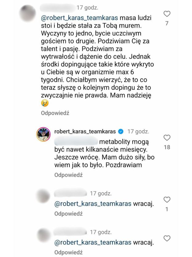 Robert Karaś zabrał głos po aferze dopingowej. "Jest to dla mnie OGROMNA TRAGEDIA"