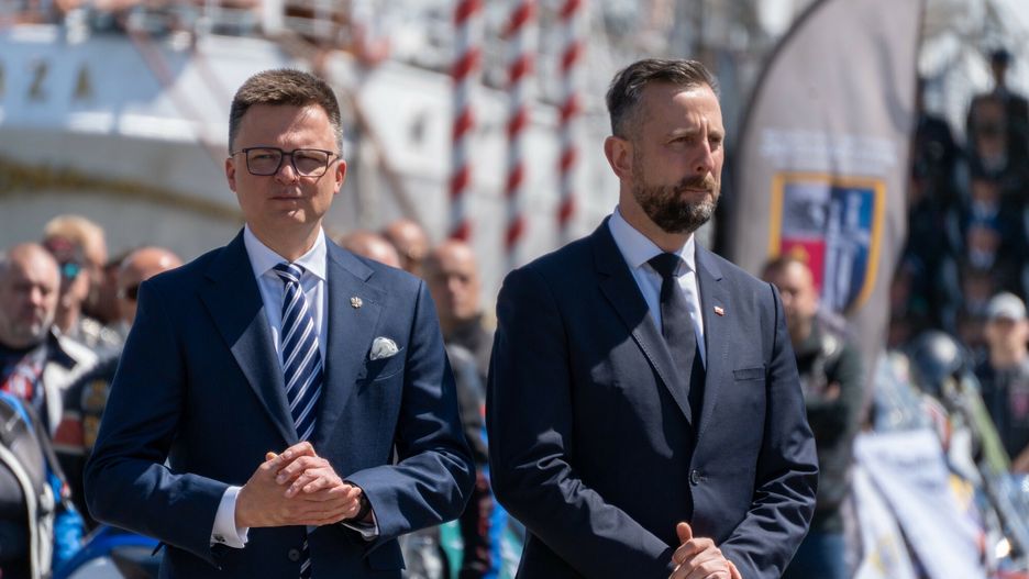 Szymon Hołownia i Władysław Kosiniak-Kamysz