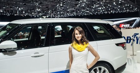 Hostessy z targów samochodowych w Genewie (2015) [galeria zdjęć]