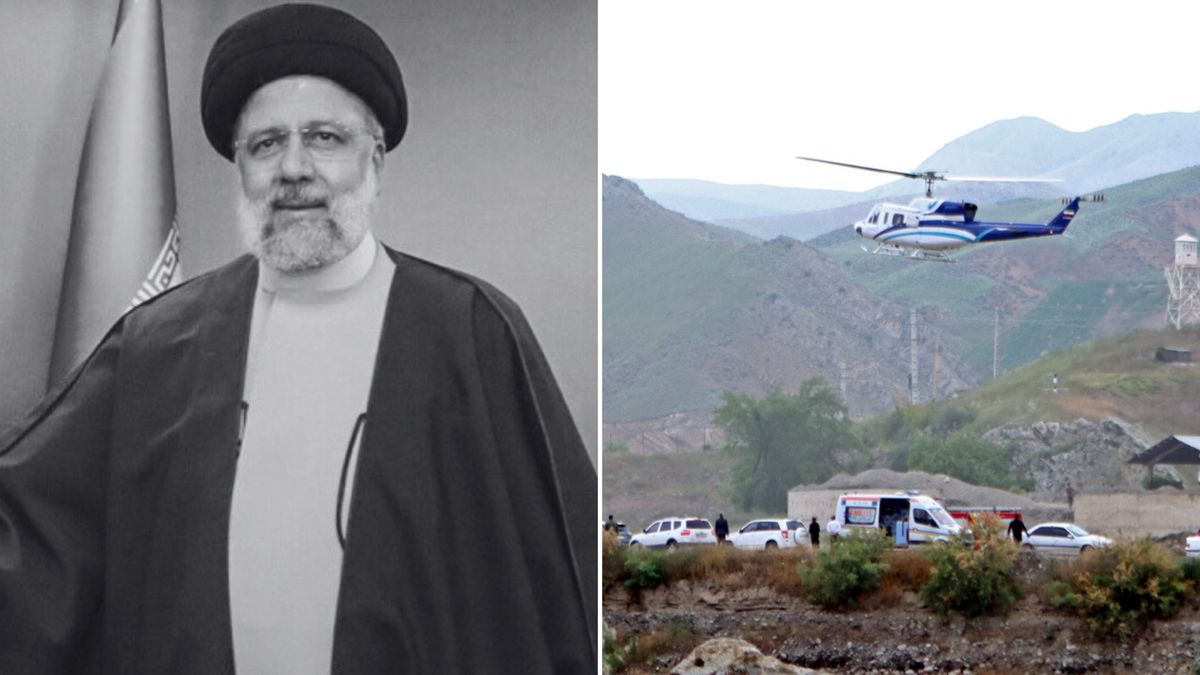 Prezydent Iranu zginął w katastrofie śmigłowca