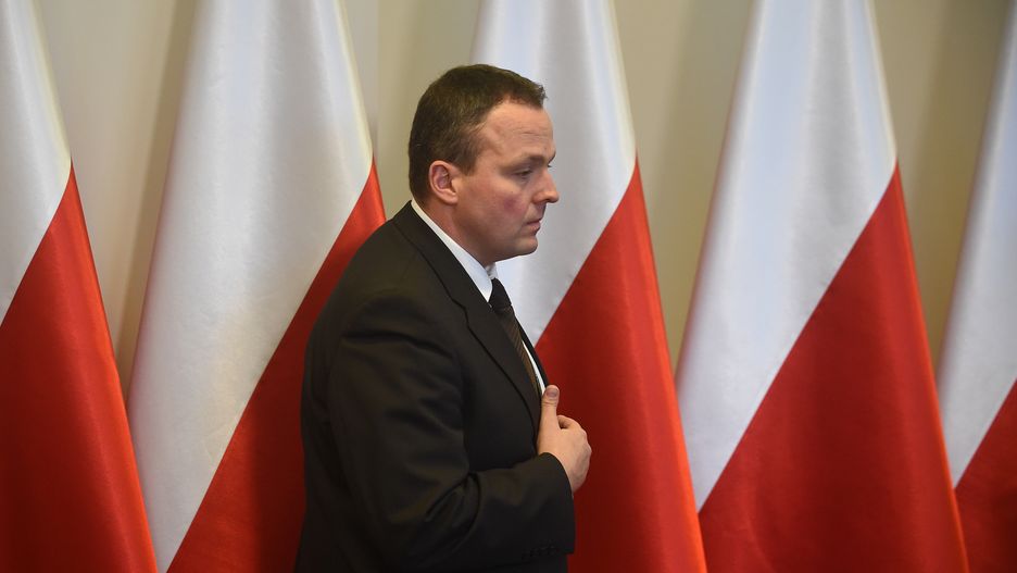 premier Beata Szydlo
Warszawa 23.11.2015. Spotkanie premier Beaty Szydlo z szefami sluzb w RCB (Rzadowe Cemtrum Bezpieczenstwa). N/Z szef ABW (Agencja Bezpieczenstwa Wewnetrznego) Piotr Pogonowski,Image: 426812356, License: Rights-managed, Restrictions: , Model Release: no, Credit line: Adam Chelstowski / Forum
Adam Chelstowski / Forum
polityka