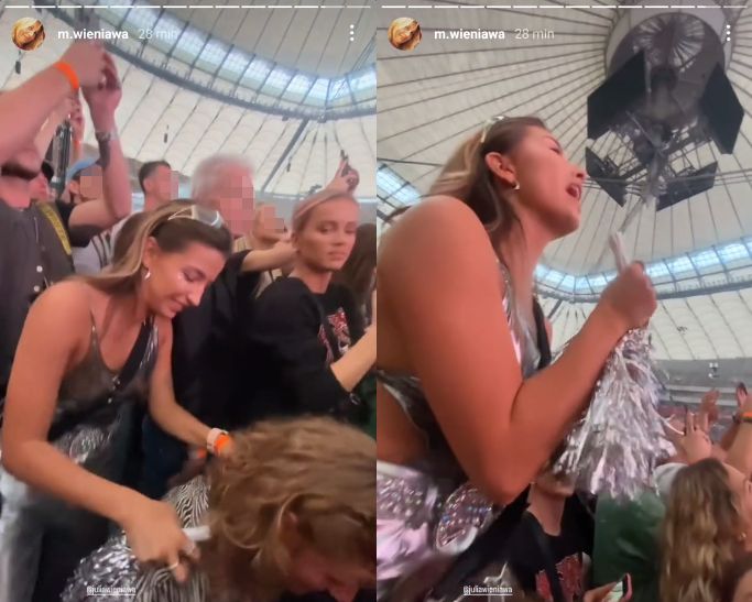 Julia Wieniawa na koncercie Beyonce