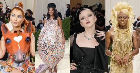 Gala MET 2021. NAJGORSZE stylizacje wieczoru: mroczna Maisie Williams, Kim Petras przebrana za konia, Camila Cabello... (ZDJĘCIA)