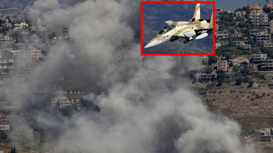 Ataki na wioski, F-16 nad Bejrutem - wojna wisi na włosku