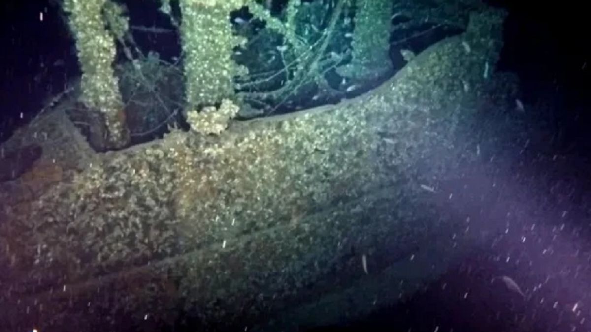 Wrak odnaleziono po 81 latach