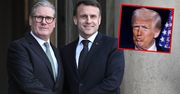 Macron i Starmer chcą wpłynąć na Trumpa. Chcą, aby zrezygnował z rozmów
