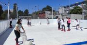 Łyżwy w lecie? Otworzyli syntetyczne lodowisko