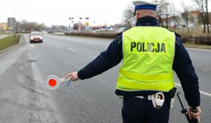 Wpadka komendanta policji. Otrzymał tylko pouczenie