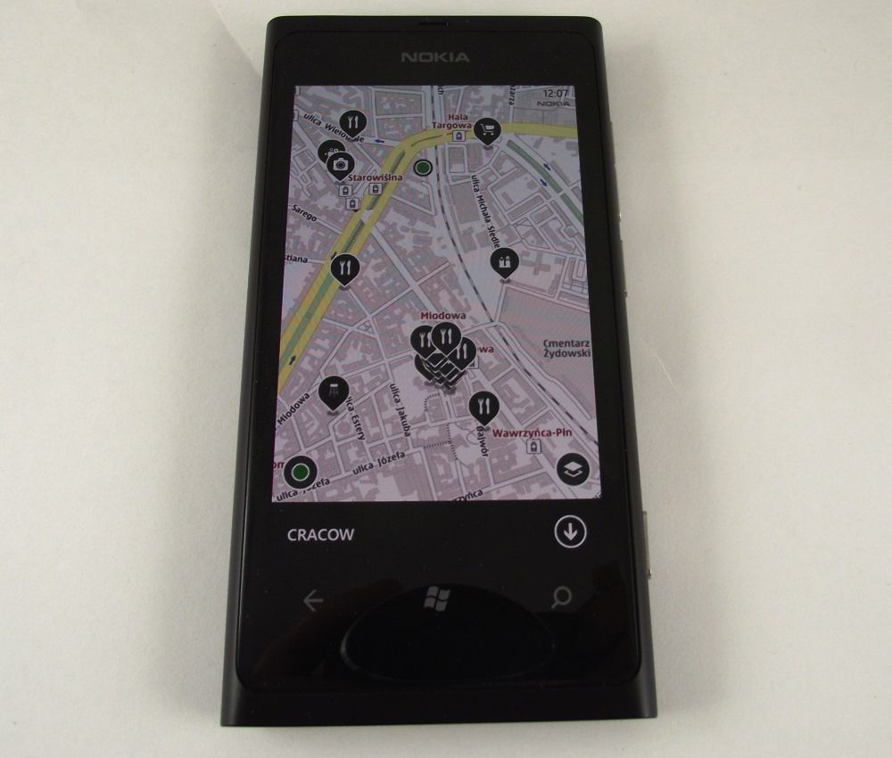 Nokia Lumia 800 - Mapy Nokia