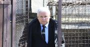 Koronawirus. Jarosław Kaczyński przyłapany bez maseczki
