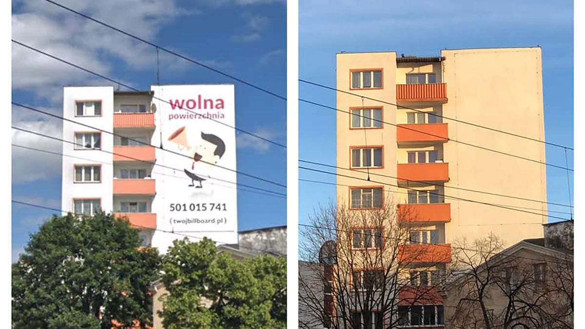 Te zdjęcia pokazują, jak odżywają polskie miasta, gdy znikają reklamy 1