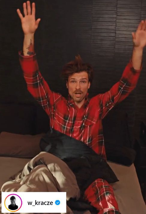 Sypialnia w domu Andrzeja Wrony i Zofii Zborowskiej-Wrony