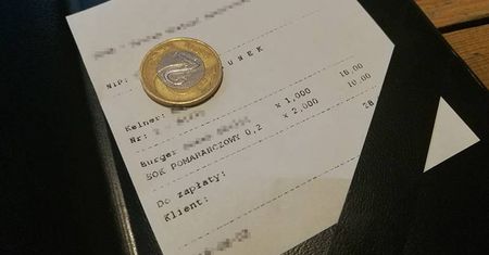 Rachunek kelnerski to nie paragon fiskalny. Właścicielom grożą wysokie kary