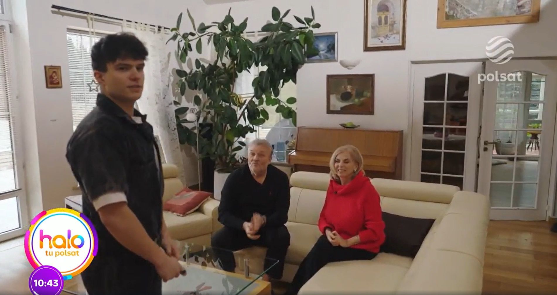Salon w domu Krzysztofa Cugowskiego