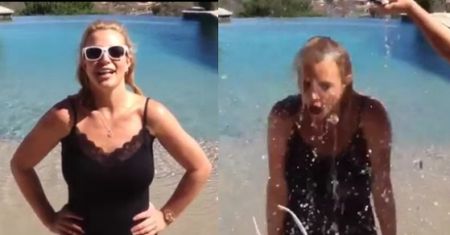 Britney Spears też oblała się wodą...