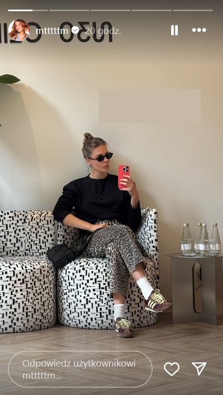 Marta Wierzbicka w modnej stylizacji