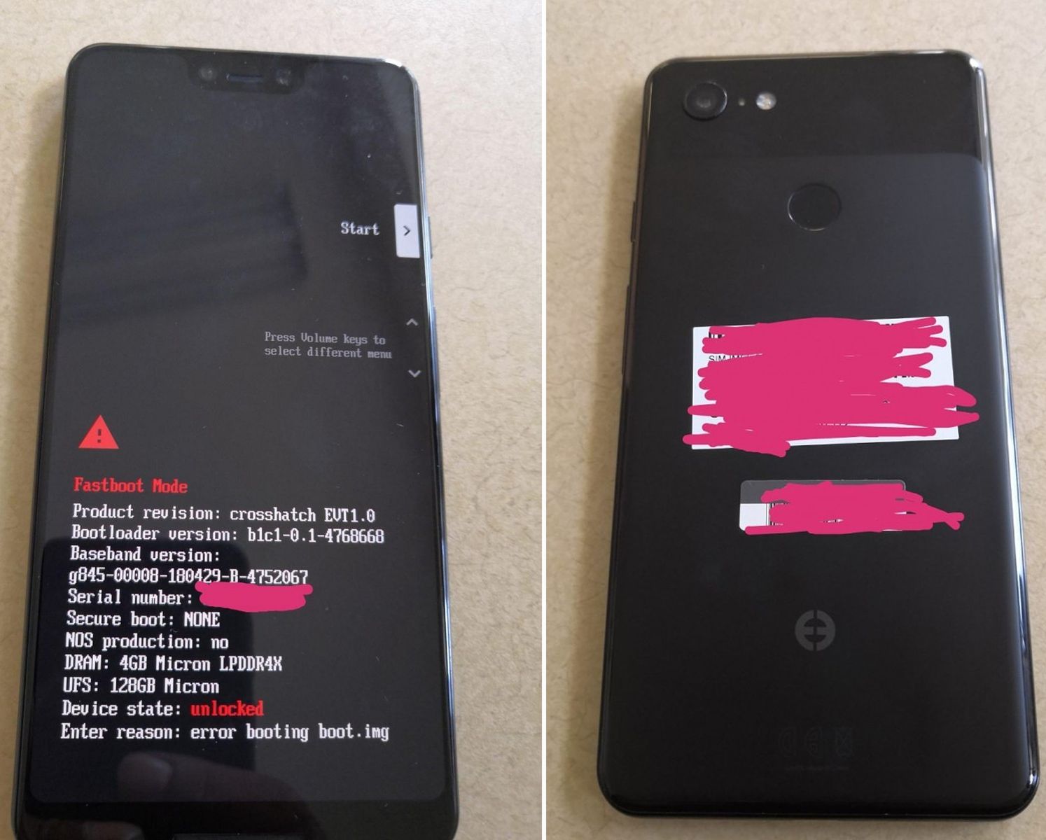 Pixel 3 XL pozuje do zdjęć. A przynajmniej jeden z jego prototypów 2