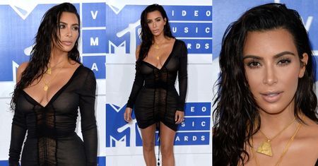 Gwiazdy na gali MTV: Kim Kardashian, Britney Spears, Rita Ora... (DUŻO ZDJĘĆ)