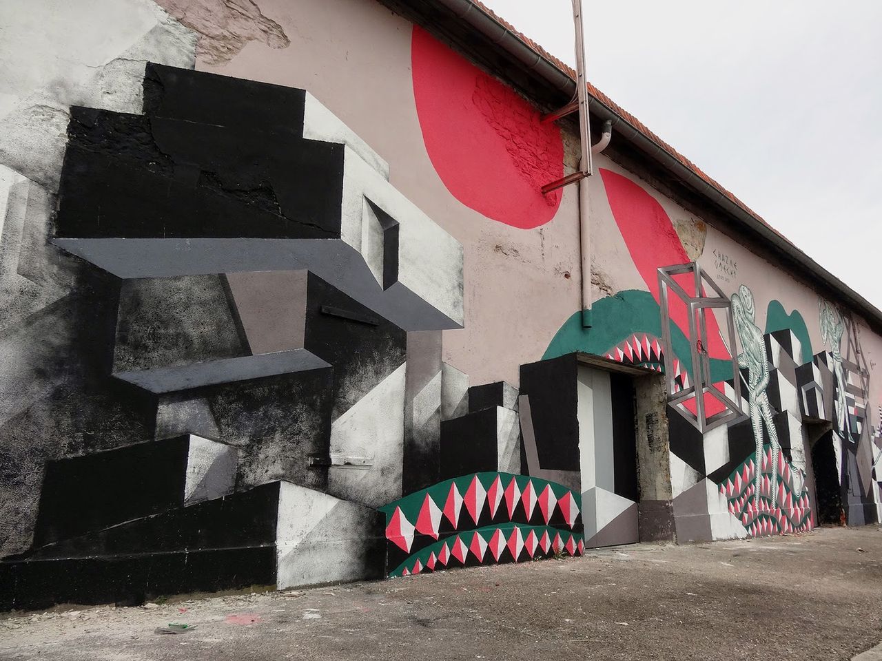 Warszawa ufundowała mural w Lyonie (ZDJĘCIA)