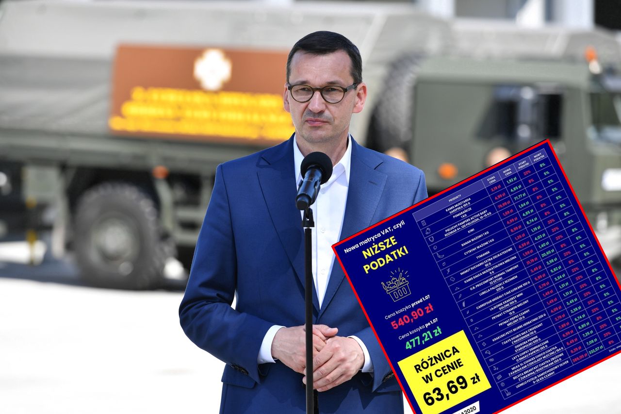 Koszyk Morawieckiego. Premier pochwalił się nowymi cenami i zaliczył potężną wpadkę