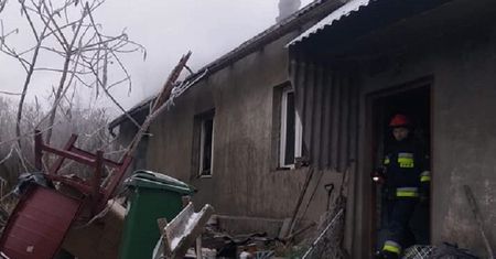 Chełm. Pożar domu mieszkalnego. Nie żyje mężczyzna