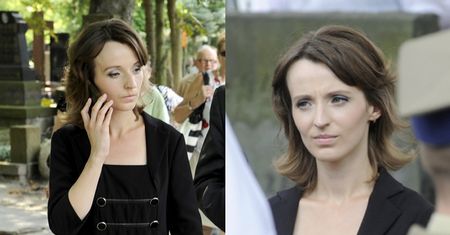 Łapicka wyszła ze stypy po 5 minutach...