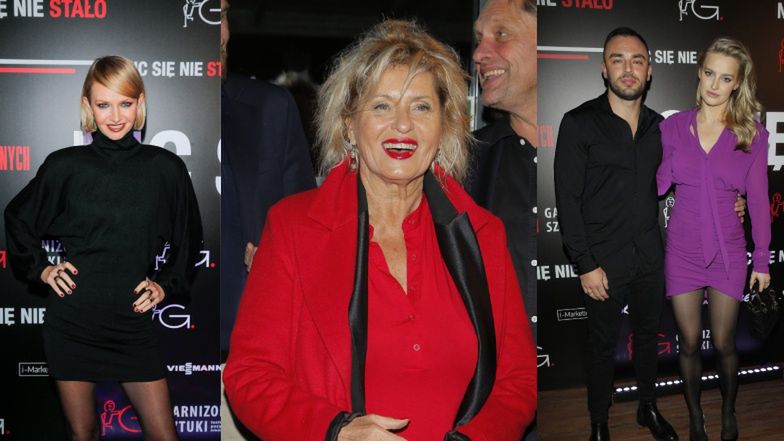 Gwiazdy na premierze w teatrzerol