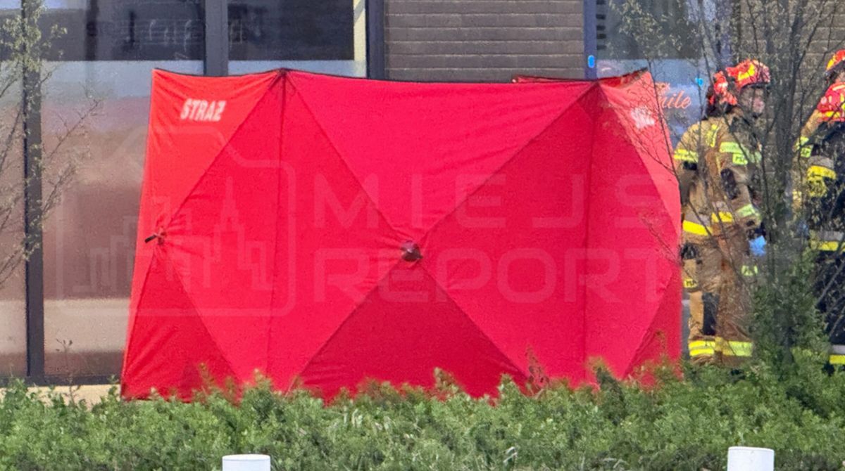 Tragedia na Białołęce. Kobieta wypadła z 7 piętra.