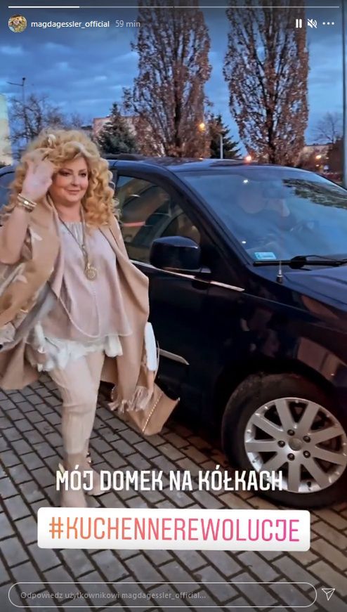 Magda Gessler za kulisami "Kuchennych rewolucji"