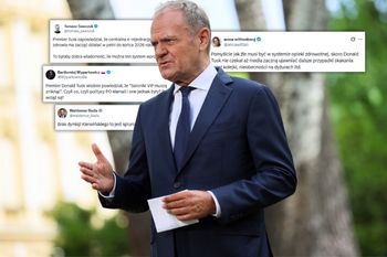 Mocne wystąpienie Tuska ws. szpitali. W sieci zawrzało. "Splunięcie"
