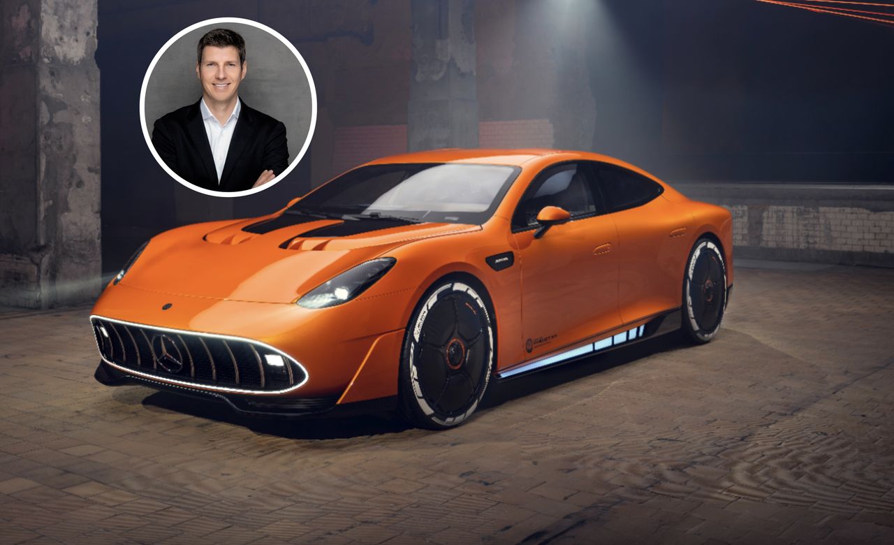 Mercedes pokazał koncepcyjnego "elektryka" AMG. Zapytaliśmy prezesa, co z silnikami V8