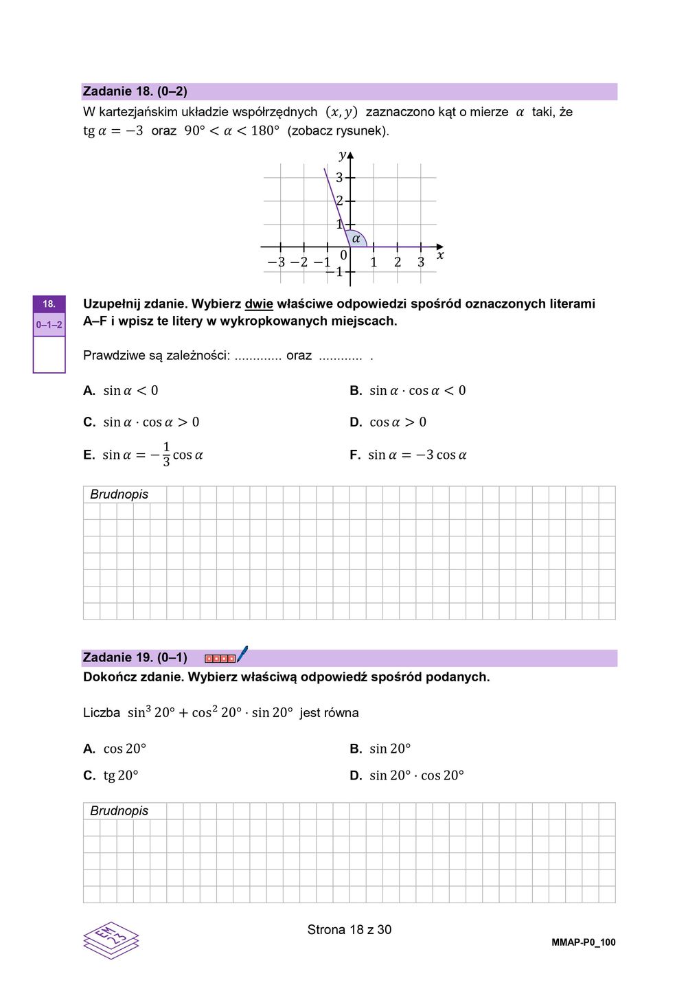 Arkusz matematyka. Matura 2024 w nowej formule