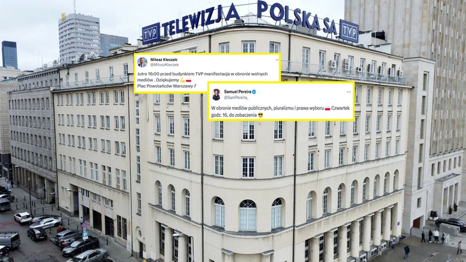 Będzie gorąco przed siedzibą TVP. Zapowiadają protest